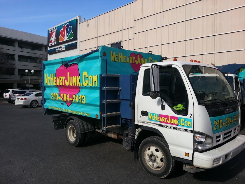  Looking for junk hauling near me in San Antonio, TX?  There is no job too big or small for We Heart Junk. Call us today to get started! 